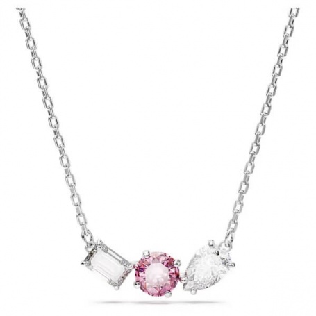 Pink and white Swarovski Mesmera necklace - 5668275