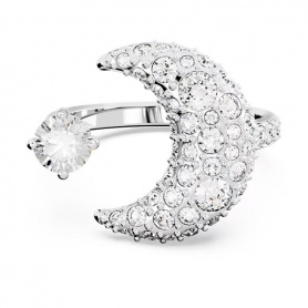 Swarovski Contrary Moon ring and light point - 5666176