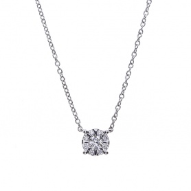 Salvini Punto Luce Daphne necklace with diamonds - 20087766
