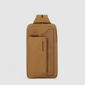 Piquadro One-Shoulder-Rucksack aus gelbem Leder – CA6205W119/G