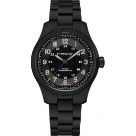 Hamilton Khaki Field Titanium Black Watch - H70665130