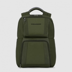Piquadro Green fabric backpack CA6219W120/VE