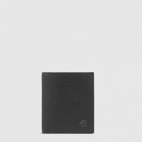 Piquadro Black Square vertikale Geldbörse schwarz - PU5963B3R/N