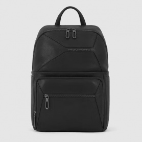 Piquadro Rhio black computer backpack - CA6248W118/N