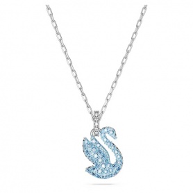 Swarovski Iconic Swan necklace with blue swan - 5680422