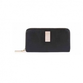 Piquadro Women's black leather wallet Dafne PD1515DFR/N