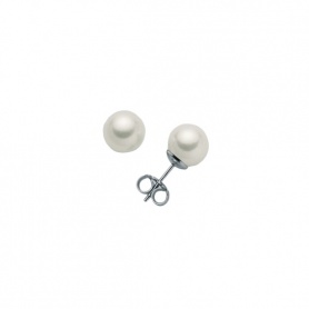 Miluna Pearls 7mm stud earrings - PPN775BMV3