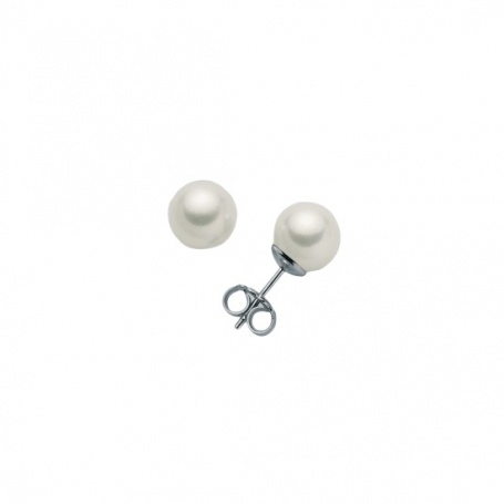 Miluna Pearls 7mm stud earrings - PPN775BMV3