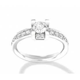 Giorgio Visconti IoLuce Solitaire Ring with diamonds 0.52ct - AB16968E