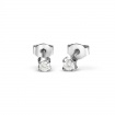 Bliss Desirè earrings in white gold and diamonds 0.10ct - 20093024