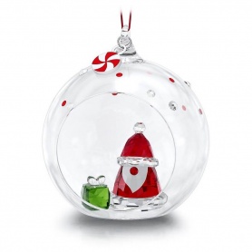 Swarovski Christmas Ball Decoration with Santa Claus - 5596382