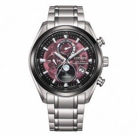 Orologio Citizen Tsuku-Yomi Moonphase rosso - BY1018-80X