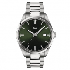 Tissot PR100 40mm quartz watch green dial T1504101109100