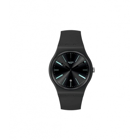 Swatch A Dash Of Green schwarze Uhr – SO29B404