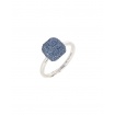 Pesavento Polvere di Sogni light blue and silver ring WPSCA103