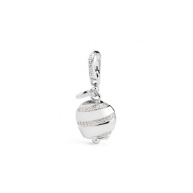 Silberne Glocke Charme-LU011