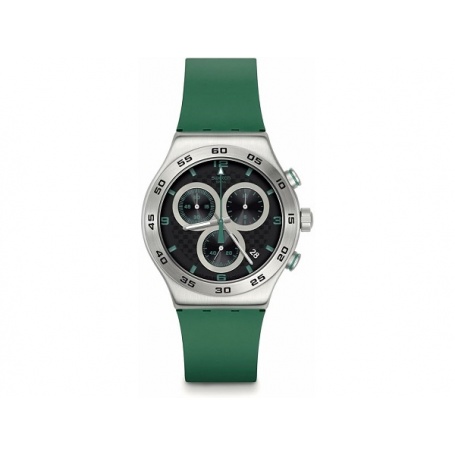 Swatch Carbonic Green YVS525 grüne Uhr