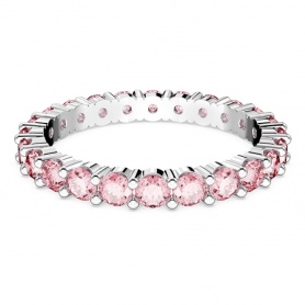 Matrix Swarovski Ring mit rosa Kristallen – 5658856