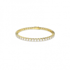 Swarovski Tennis Matrix bracelet golden M - 5657664