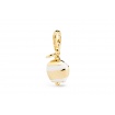 Charm gold plated silver Bell-LU015