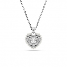 Swarovski Heart Hyperbola necklace white - 5684386