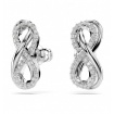 Swarovski Infinity Hyperbola earrings white - 5687269
