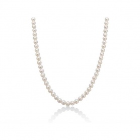 Miluna necklace with 4mm Oriente pearls - 1MPE45545NL587