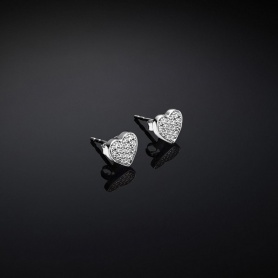 Chiara Ferragni Silver heart earrings - J19AXD05