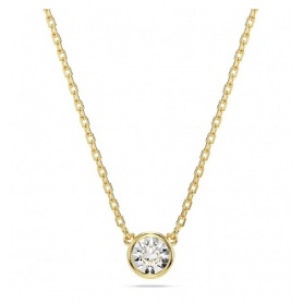 Goldene Swarovski Imber-Halskette mit Kristall – 5684511