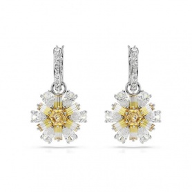 Swarovski Idyllia white and yellow lever earrings - 5683243