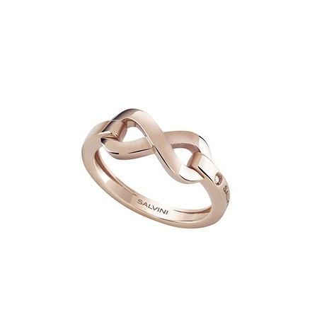 Salvini Infinito ring in rose gold with brilliants 20085532