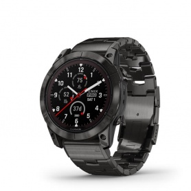 Garmin Fenix 7X Pro Shappire Solar Titanium schwarze Uhr – 0100277830