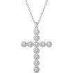 Collana donna Swarovski Insigne croce bianca - 5675573