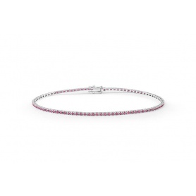 Bliss Tennis Bracelet in gold and natural Rubies 0.80ct - 20104382