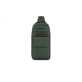 Piquadro Finn green one-shoulder backpack - CA5982S123/VE