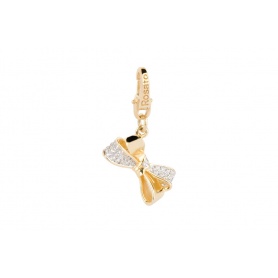 Silver Snowflake charm gold plated-SE018