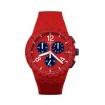 Swatch Chrono Plastic Primarily Red watch SUSR407