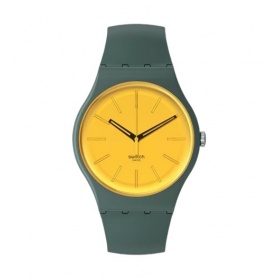 Orologio Swatch Gold In The Garden verde e giallo - SO29G103