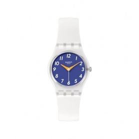 Swatch The Gold Within You white and blue watch - LE108