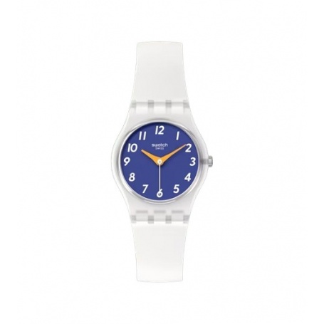 Swatch The Gold Within You white and blue watch - LE108