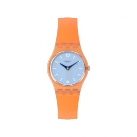 Swatch View From A Mesa orange and light blue watch - LO116