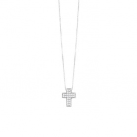 Cross Bliss Dream Le Forme necklace with natural diamonds 20104414