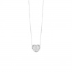 Bliss Dream Le Forme Herz-Halskette mit natürlichen Diamanten 20104387