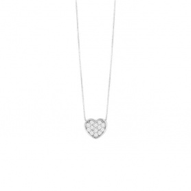 Bliss Dream Le Forme Herz-Halskette mit natürlichen Diamanten 20104388