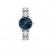 Daniel Wellington Petite Bezel 5Link blue and crystal watch DW00100664