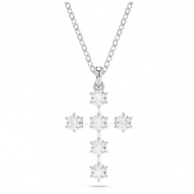 Collana Swarovski Croce Insigne con zirconi - 5675576