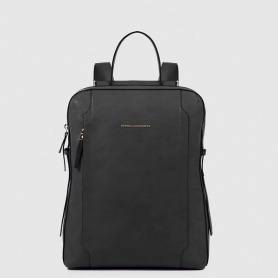 Piquadro Circle leather backpack black - CA4576W92/N