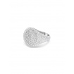 Anello Swarovski Meteora bianco pavè - 5684249