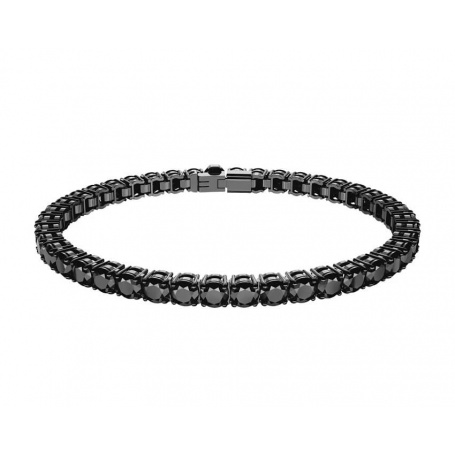 Swarovski Tennis Matrix Bracelet Black L - 5664150