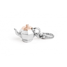 Silver Teapot charm-HO009